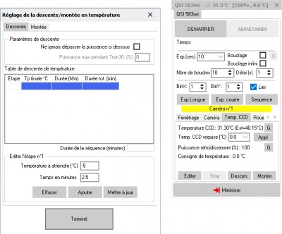 Disparition de la rampe de descente