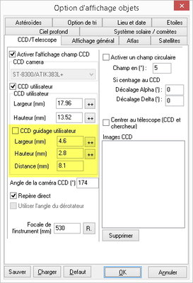 CCD Guidage utilisateur