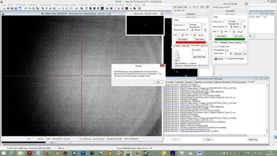 Boite de dialogue indiquant l'impossibilité de parker le télescope